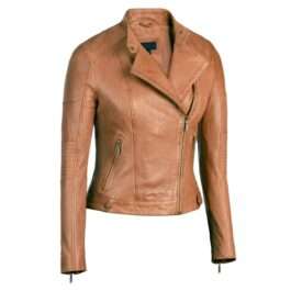 Women leather fashion jackets