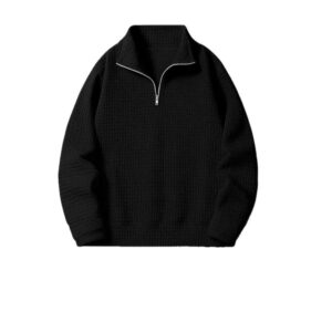 men's black sweatshirt