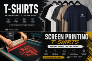 screen printing t shirts BY MAMOON WEAR