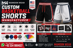 custom basketball shorts manufacturer