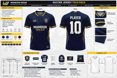 Custom soccer jersey manufacturers for teams and sportswear brands