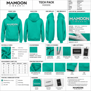 Looking for a reliable Custom Hoodie Manufacturer for your clothing brand or business? Mamoon Wear provides custom hoodie manufacturing from Sialkot, Pakistan, helping brands turn their designs into finished products.
We manufacture custom hoodies, oversized hoodies, heavyweight hoodies, zip-up hoodies, pullover hoodies, and private label hoodies according to your specifications. Brands can customize fabric, GSM, colors, sizing, printing, embroidery, labels, tags, and packaging.
Our manufacturing services include:
Custom Hoodie Manufacturing
Private Label Hoodies
Low MOQ Hoodie Production
Custom Oversized Hoodies
Heavyweight Hoodies
Custom Printing & Embroidery
Woven & Neck Labels
Hang Tags & Custom Packaging
Sample Development
Bulk Production
We work with startups, streetwear brands, fashion labels, retailers, gyms, teams, and established clothing companies looking for custom apparel production.