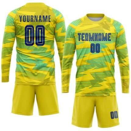 Custom soccer jersey and shorts uniform