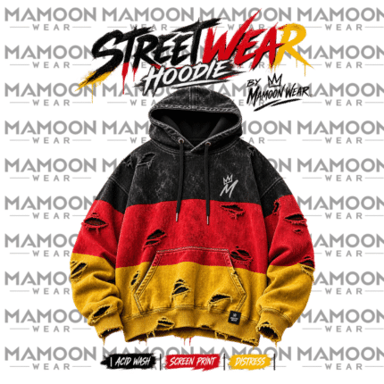 Custom streetwear hoodie manufacturer for German brands