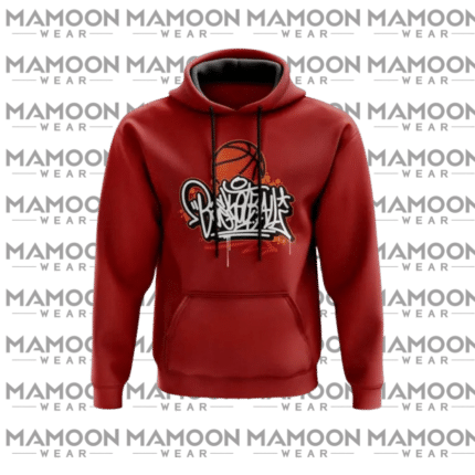 Customized Men's and Women's Sports Hoodie with Sublimated Team Pattern