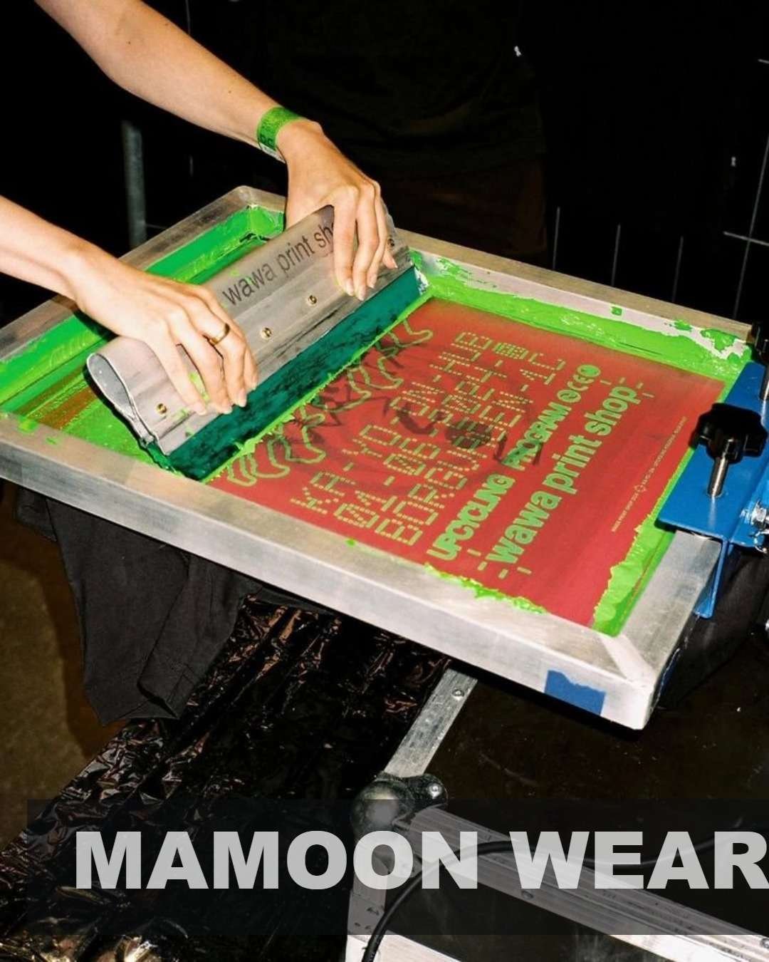 Screen Printing Mamoon Wear