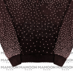 Casual Solid Rhinestone Hoodie with Sparkling Stone Work Wholesale Manufacturer MamoonWear